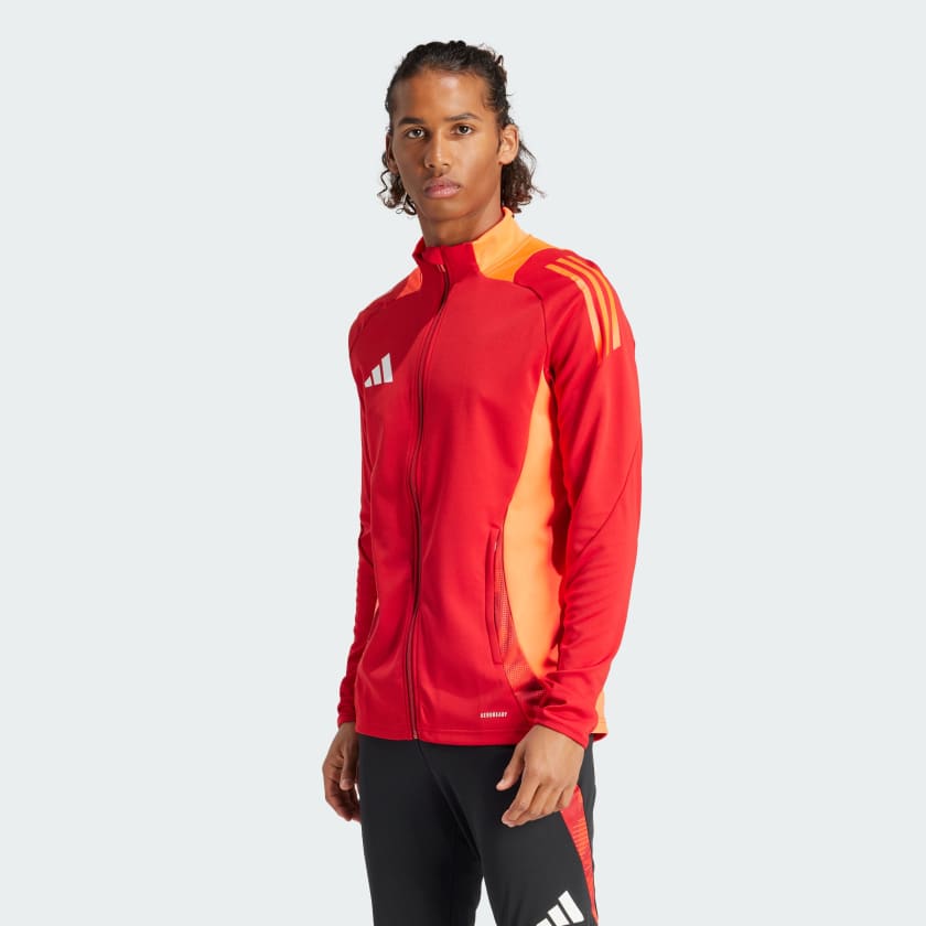Red nike track top new arrivals