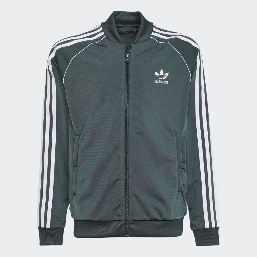 Adidas trainingsjack hotsell groen