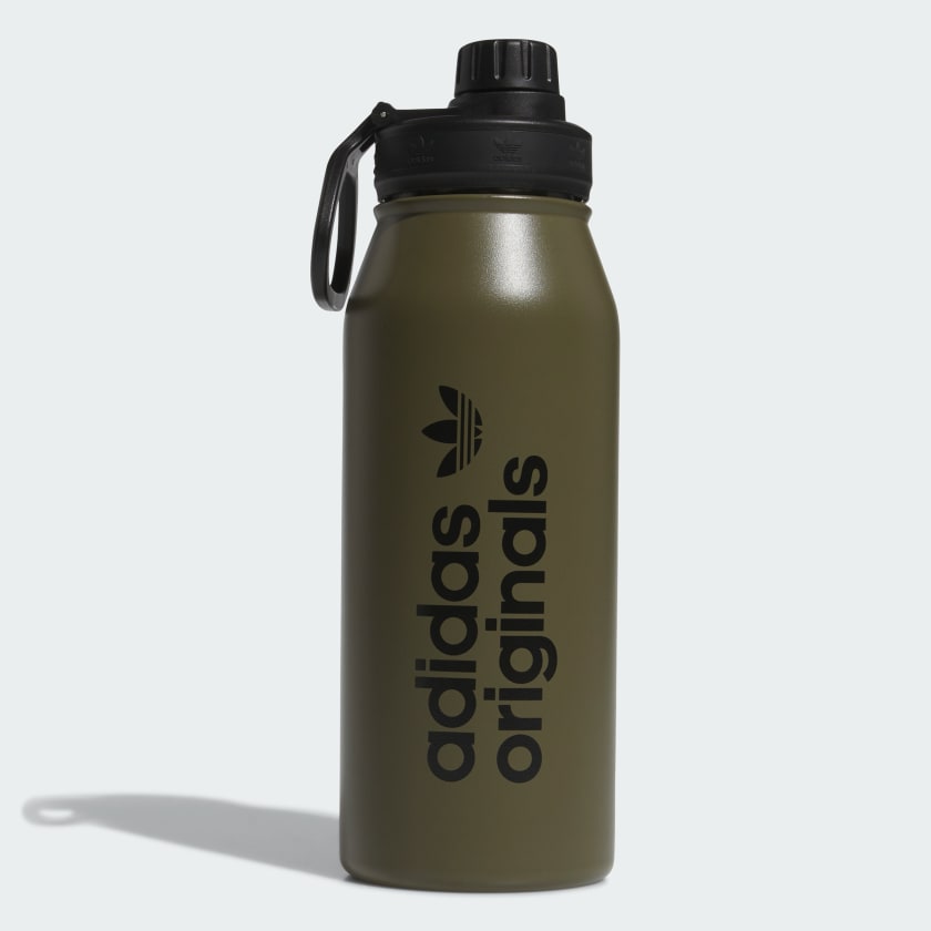 adidas Steel Metal Bottle 1L Green Free Shipping with adiClub adidas US