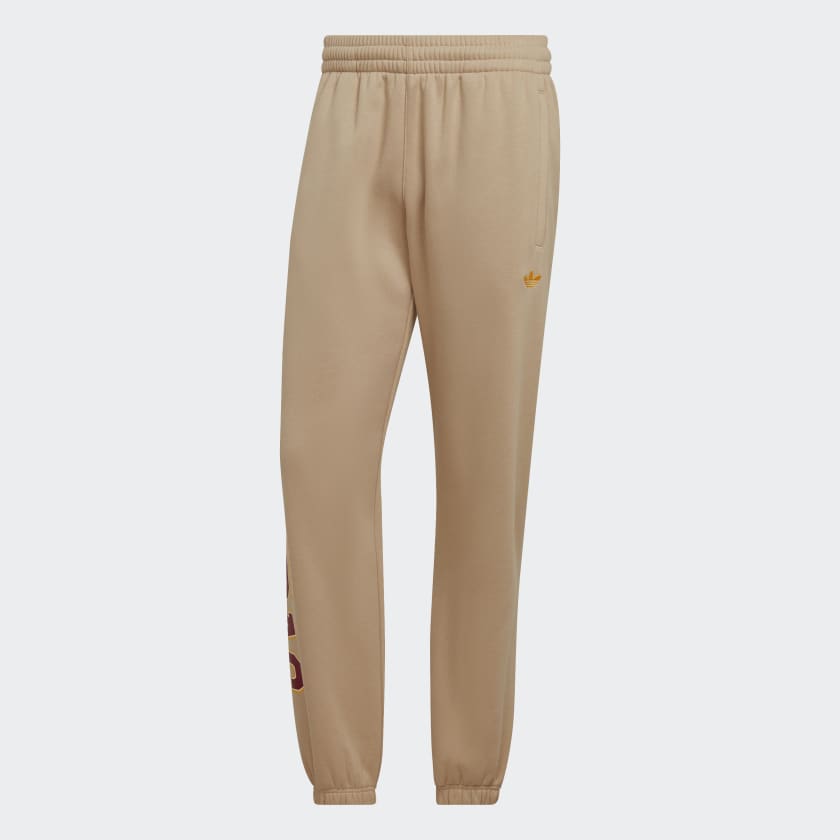 adidas Varsity Sweat Pants - Beige | Free Shipping with
