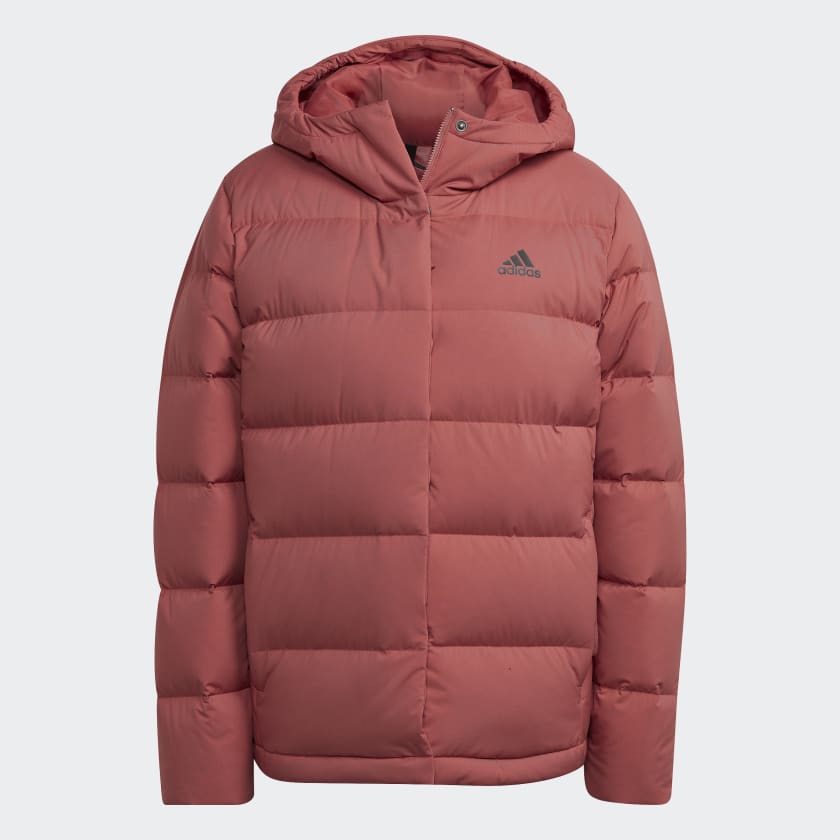 Doudoune a capuche Helionic Rouge adidas adidas France