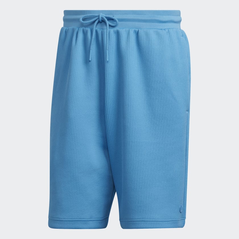 adidas Adicolor Trefoil Plisse Shorts Blue adidas Thailand