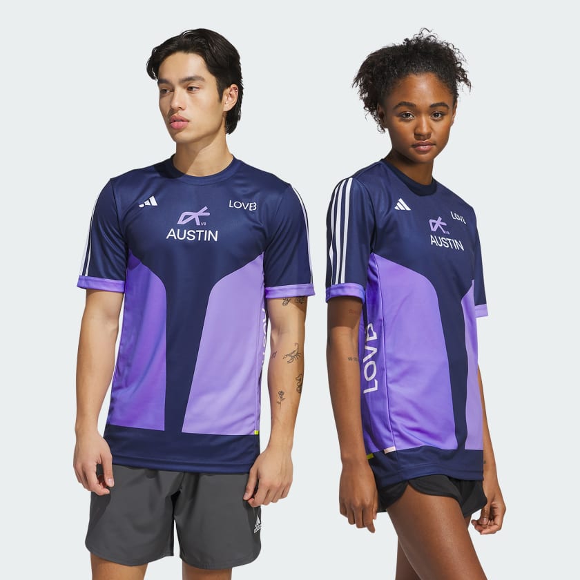 【SALE／37%OFF】 adidas_x_LOVB_Austin_Jersey_Bl 鉢花