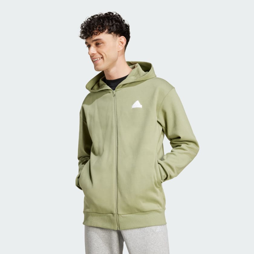 Adidas modern zip hoodie hot sale