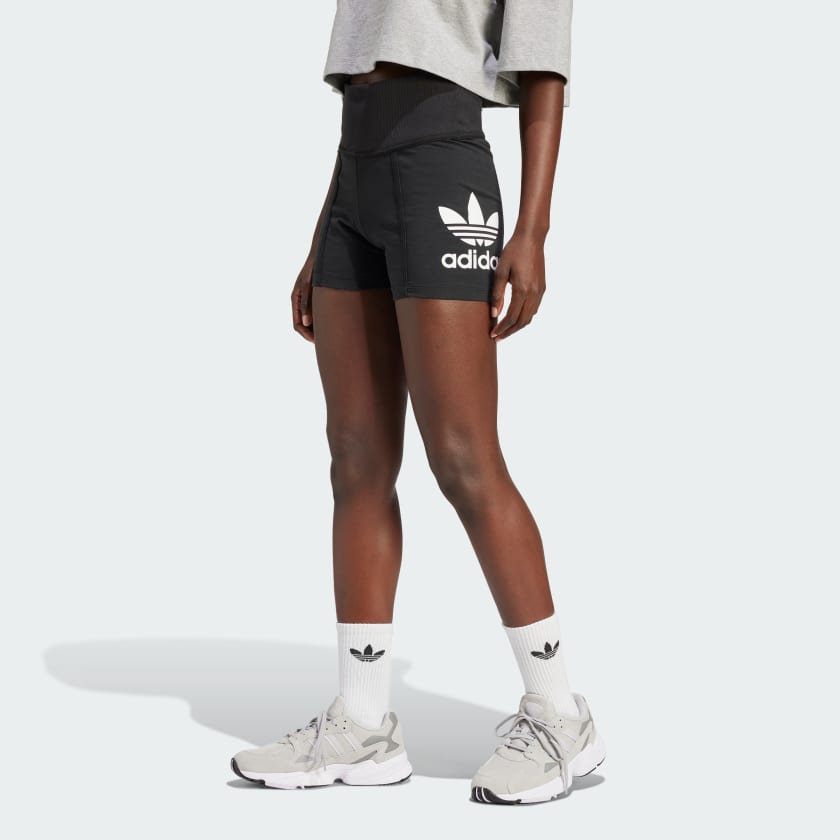 Womens Adidas Originals Trefoil Logo On Back Leggings Women's XS Black