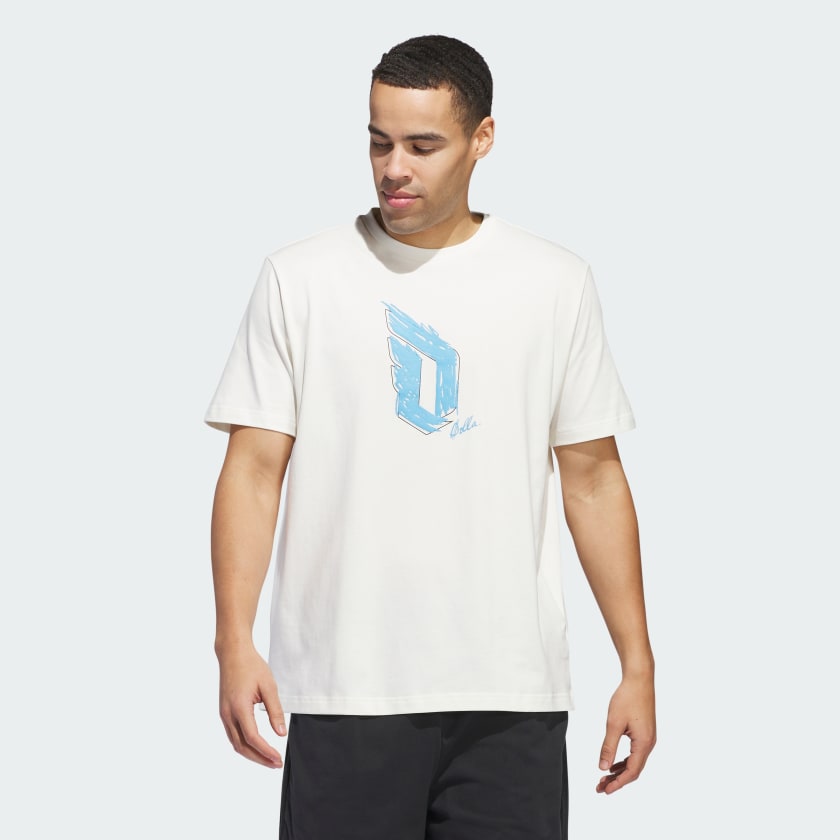 adidas Dame Graphic Tee White adidas Singapore