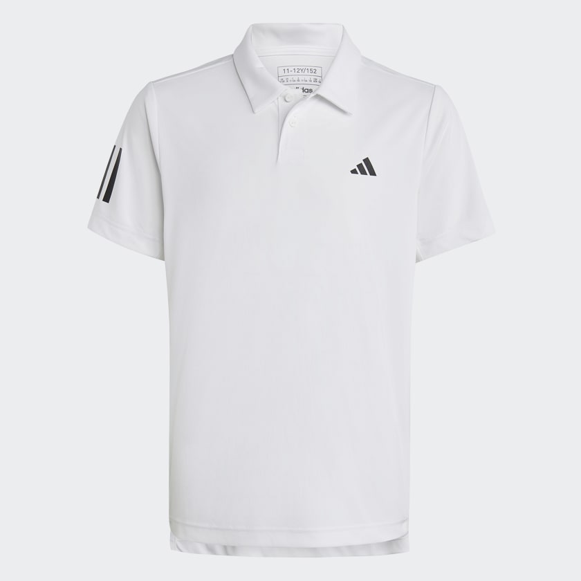 adidas Club Tennis 3-Stripes Polo Shirt - White | Kids' Tennis | adidas US