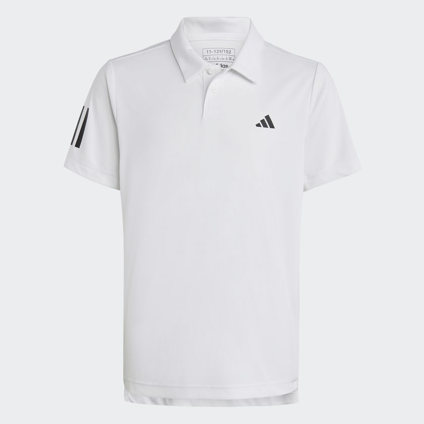 Polo con Cuello Club de Tenis 3 Tiras Blanco adidas adidas Peru