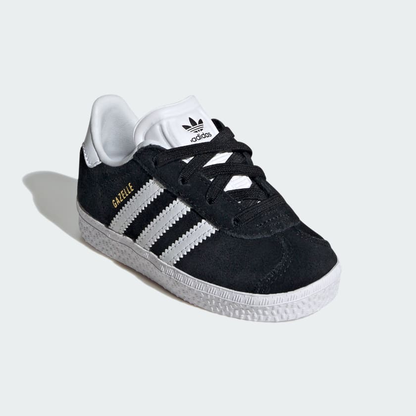 adidas Chaussure lacets elastiques Gazelle Comfort Closure Enfants Noir adidas Belgium