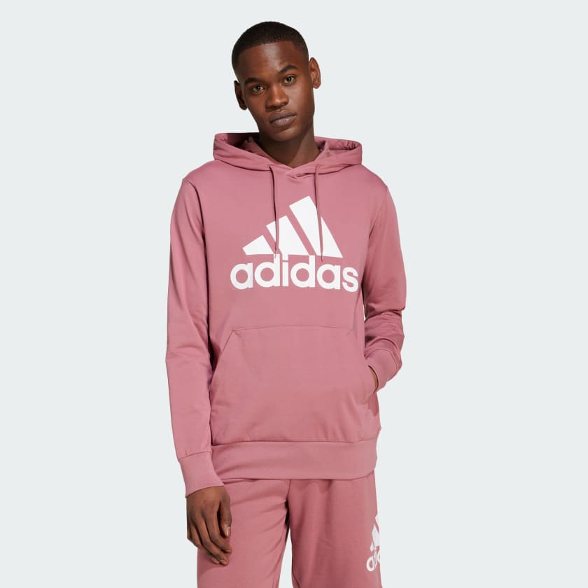 Capuz Moletom Adidas Rosa Moletom Adidas Big Logo Com Capuz