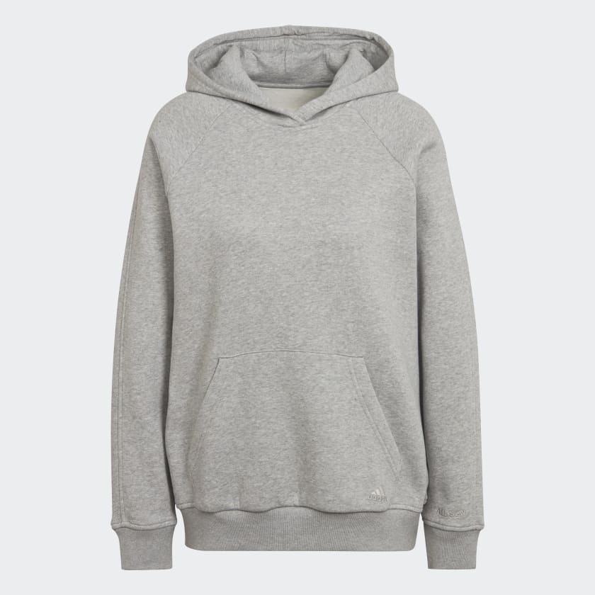 adidas ALL SZN Fleece Boyfriend Hoodie Grau adidas Deutschland