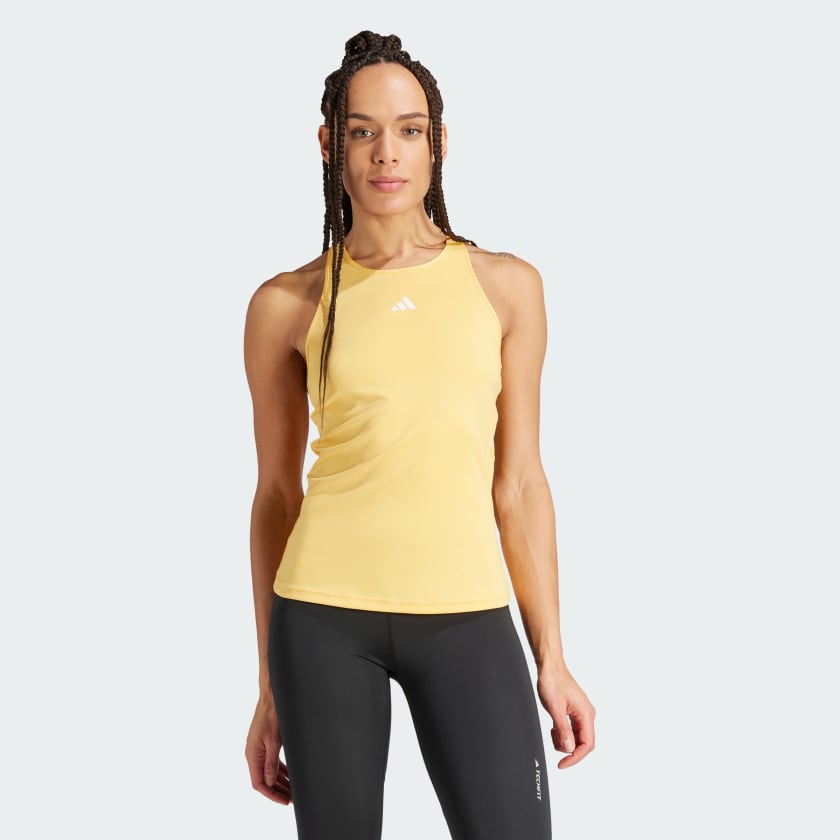 adidas Techfit Racerback Training Tanktop Oranje adidas Offici le Shop