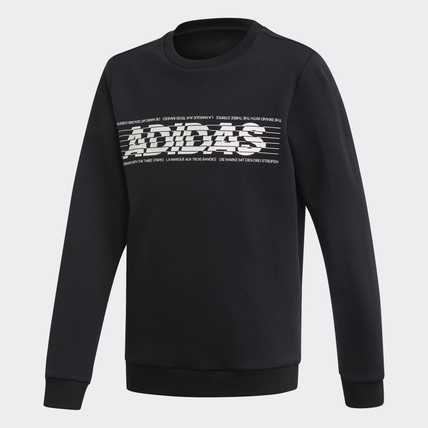 Adidas sport id crew sweatshirt clearance