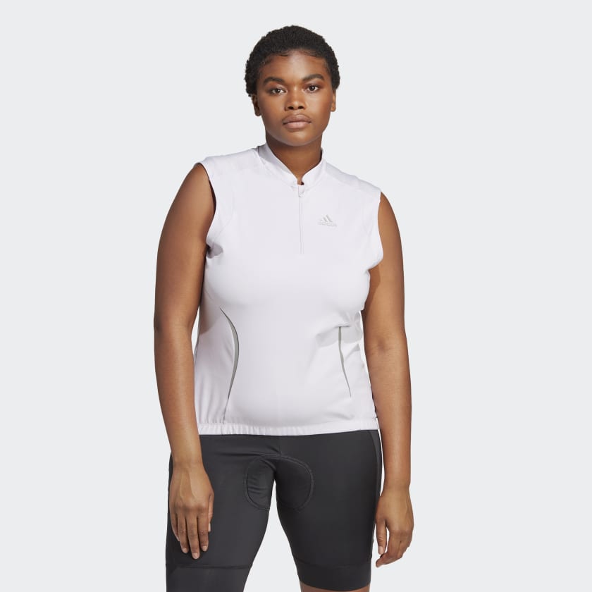 Adidas The Sleeveless Cycling Top (Plus Size)