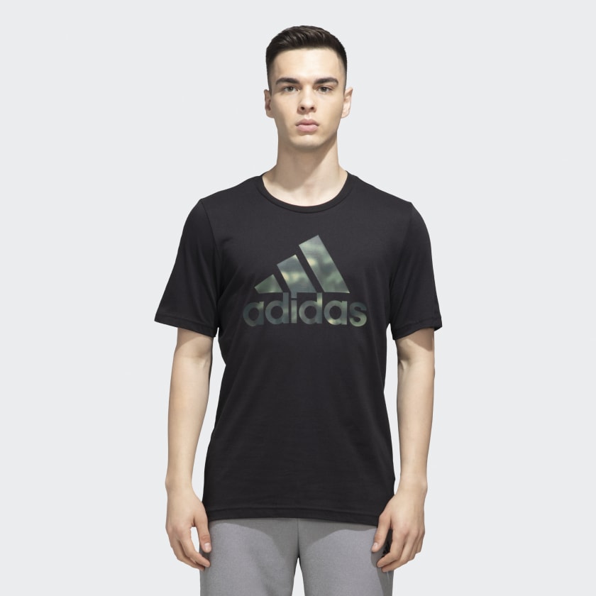 Mens adidas top camo shirt
