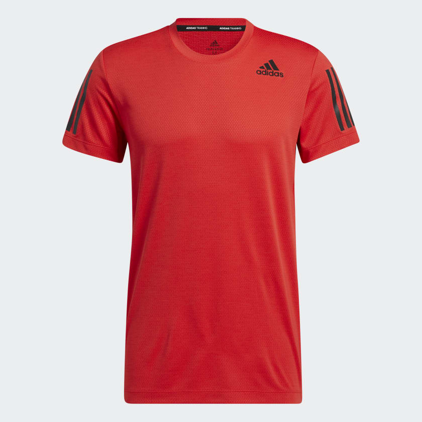 Polo rojo deals adidas