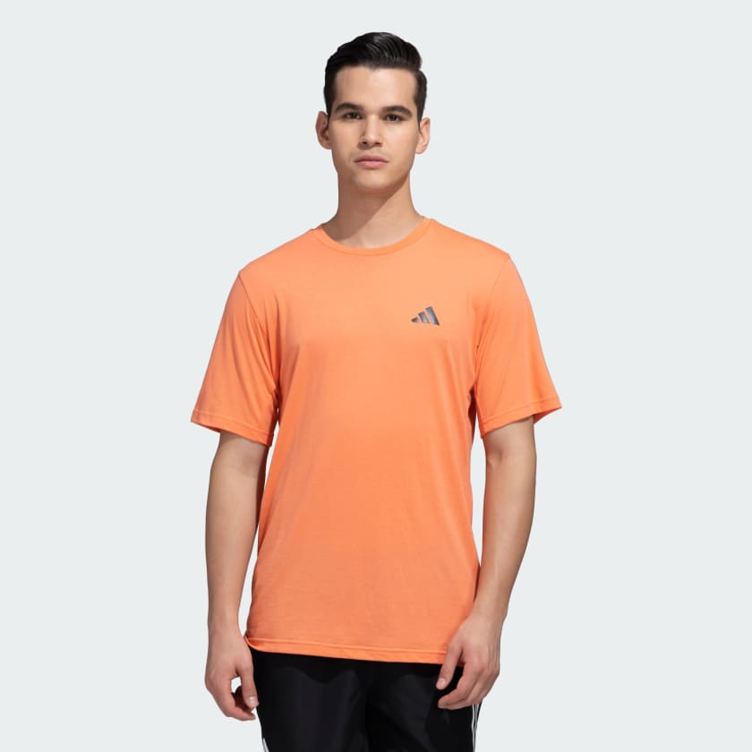 Orange adidas sales originals t shirt