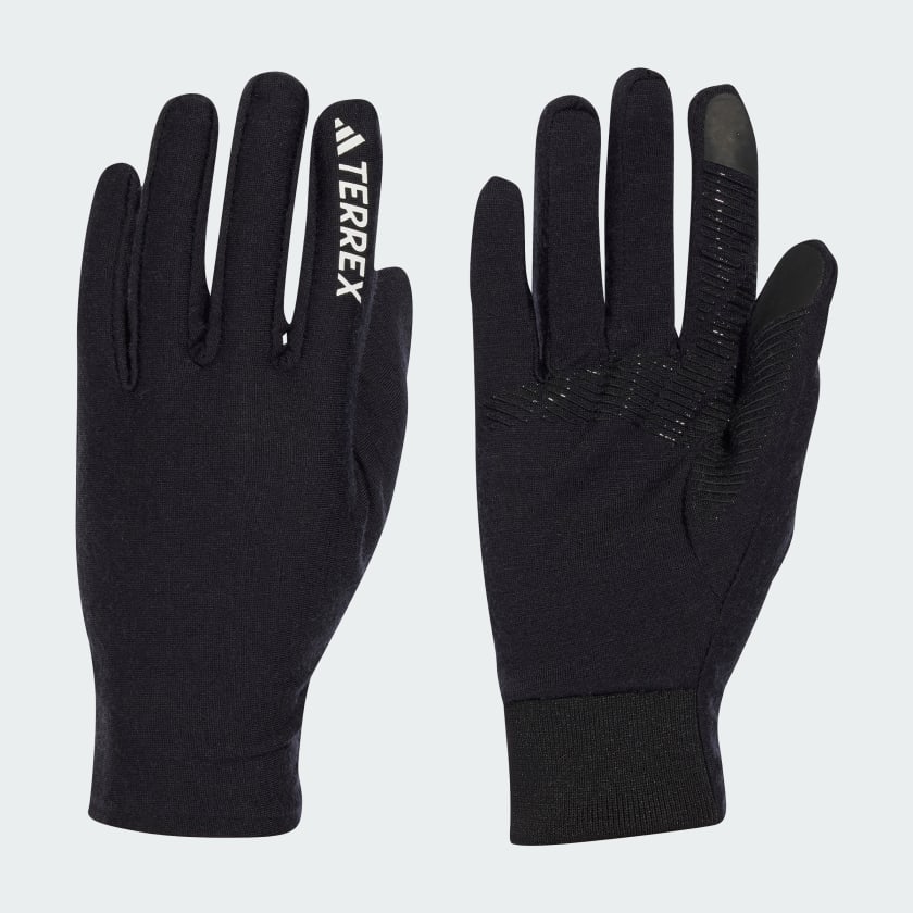 adidas Terrex Merino Wool Gloves Black Free Shipping with adiClub adidas Canada