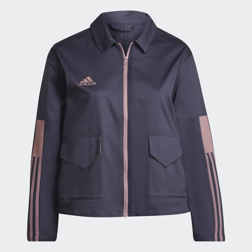 adidas Tiro Cargo Jacket Plus Size Blue adidas Finland