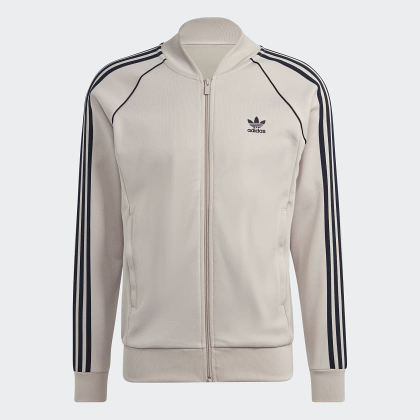 adidas - Fashion Oversized Firebird Tracktop (Black) | HHV