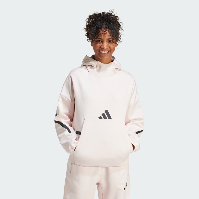 Felpa adidas Z.N.E. Hooded Rosa JF4782 21 model