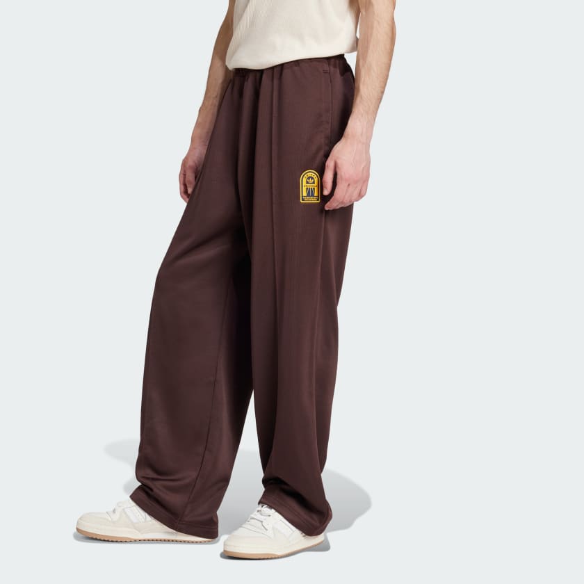 adidas Pintuck Broek Bruin adidas Officiele Shop