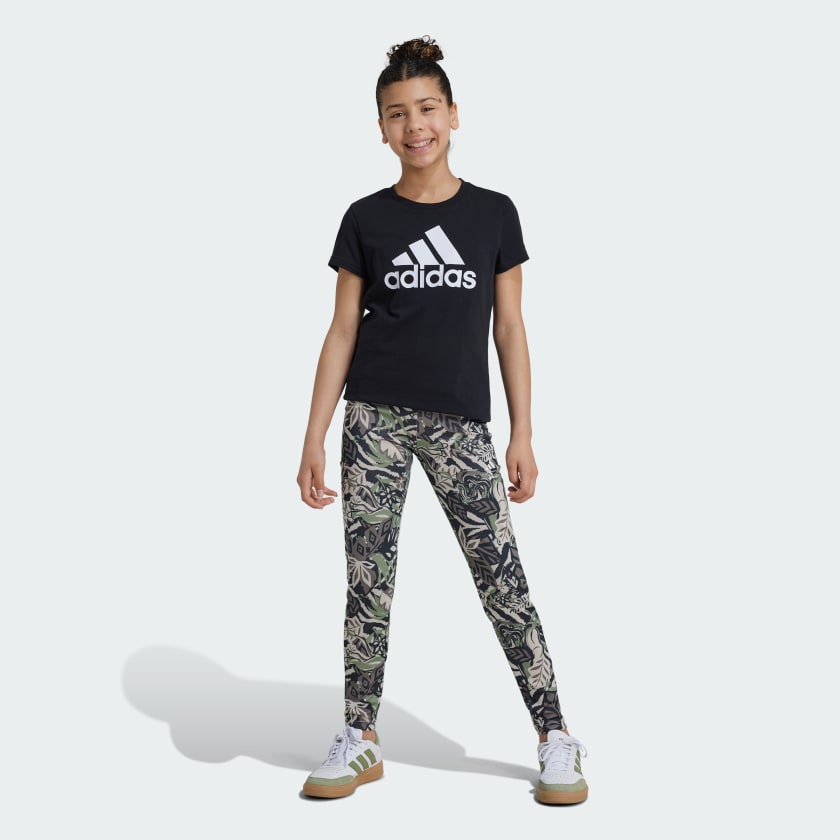 Adidas t shirt and leggings cheap
