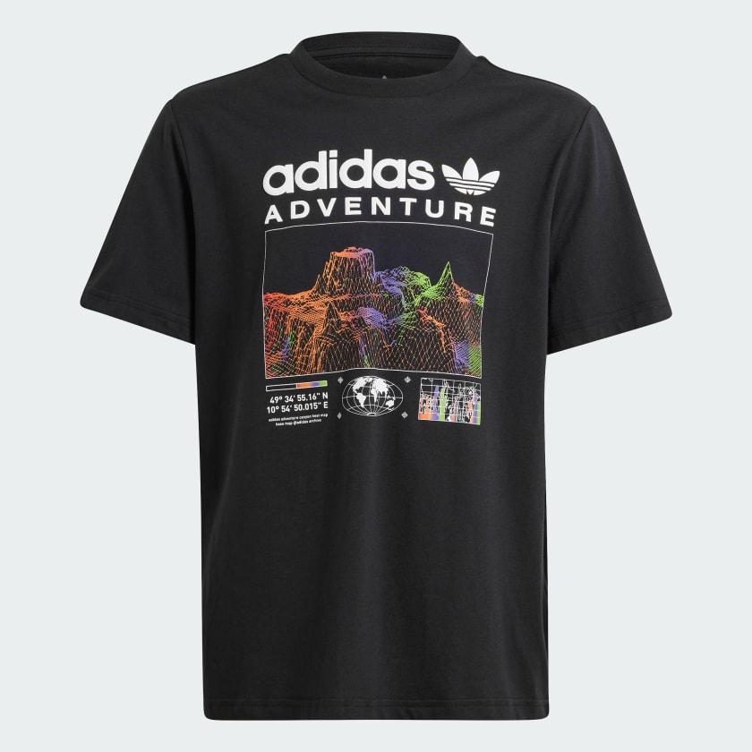 adidas Playera adidas Adventure Negro adidas Mexico