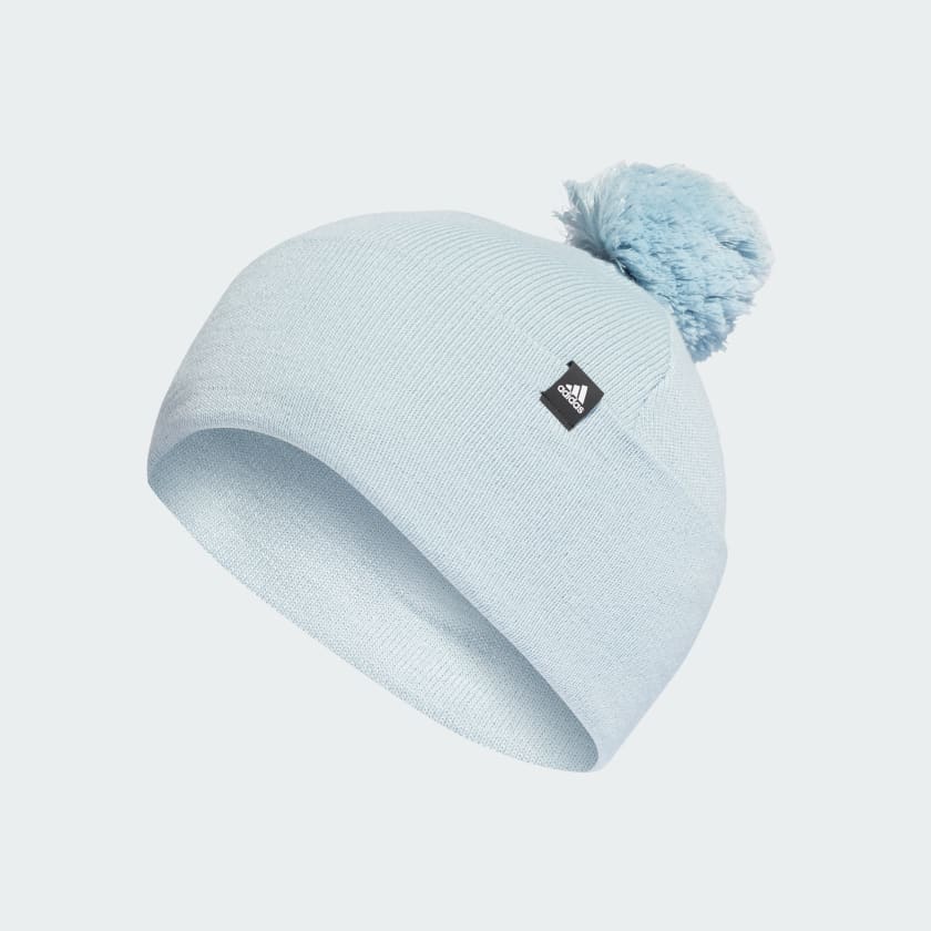 adidas Pompom Beanie Blue Free Shipping with adiClub adidas Canada