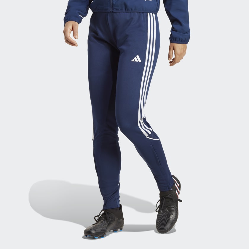 adidas Womens Entrada 22 Training Pants Team Navy Blue 2 XL