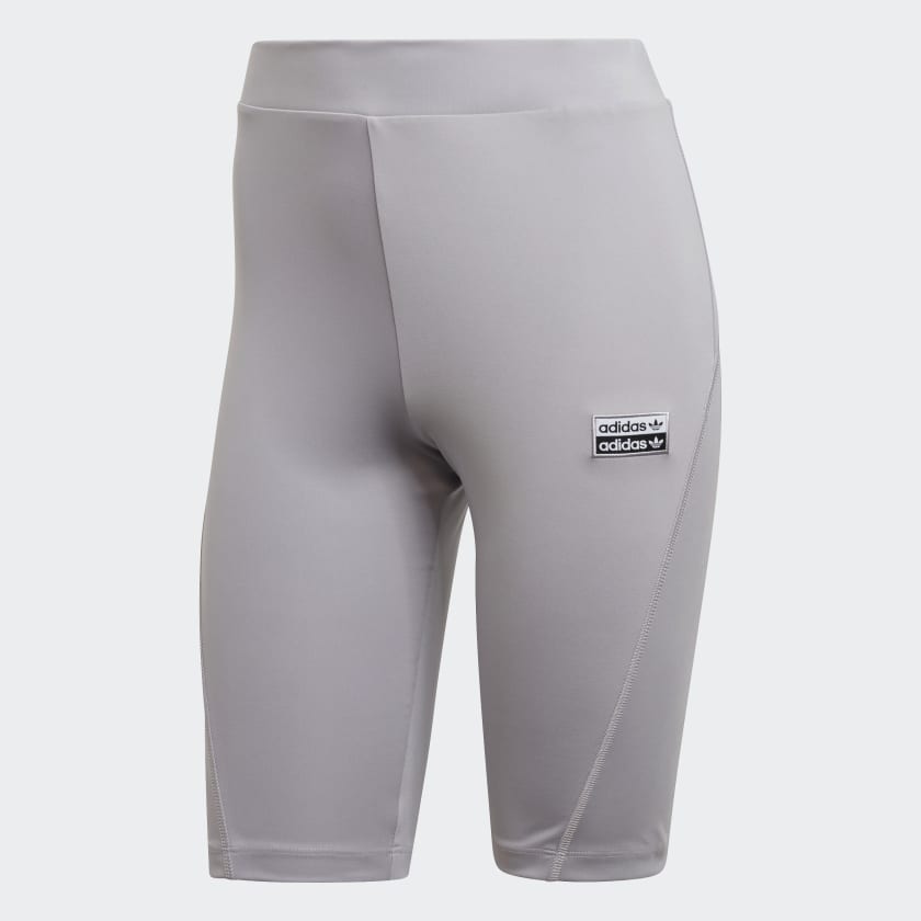 Grey adidas biker shorts on sale