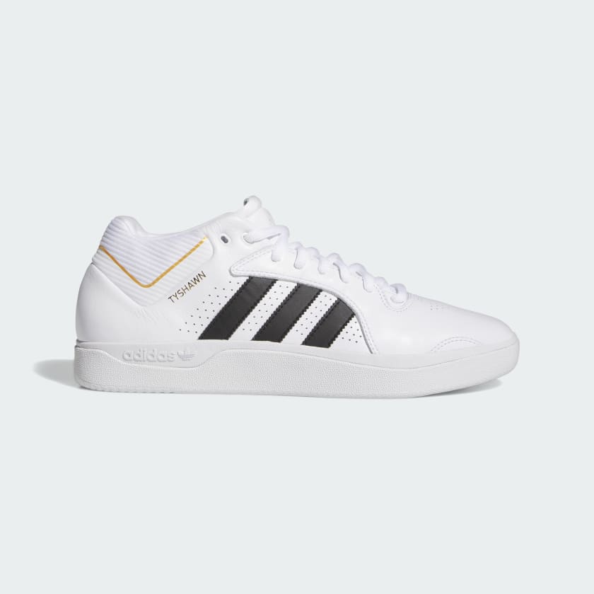 Adidas tyshawn triple white clearance