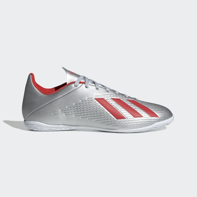 adidas X 19.4 Indoor Boots Silver adidas New Zealand