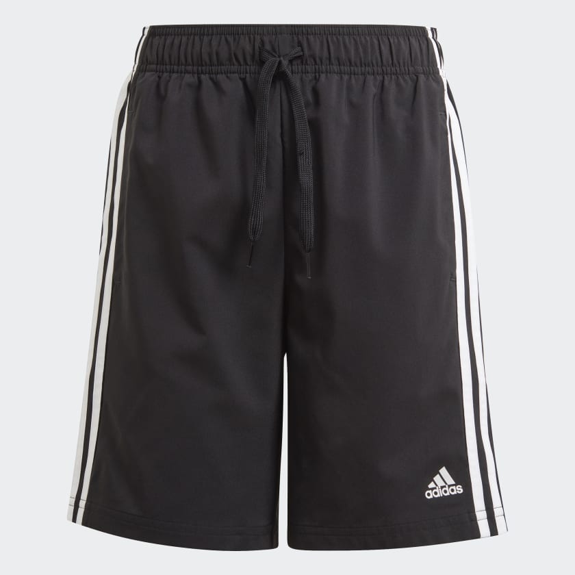 Essentials 3-Stripes Chelsea Shorts - Black