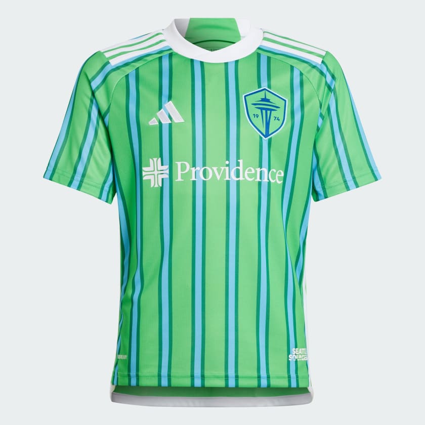 adidas Seattle Sounders FC 24 25 Home Jersey Kids Green Free Shipping with adiClub adidas US