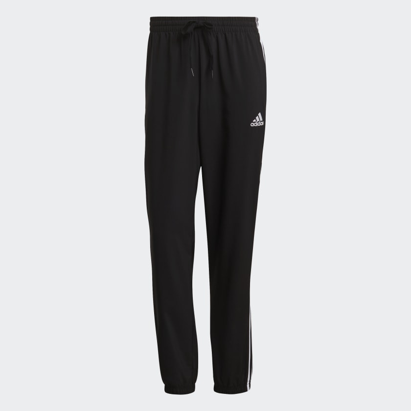 adidas Hyperglam 3-Stripes Oversized Cuffed Joggers with Side