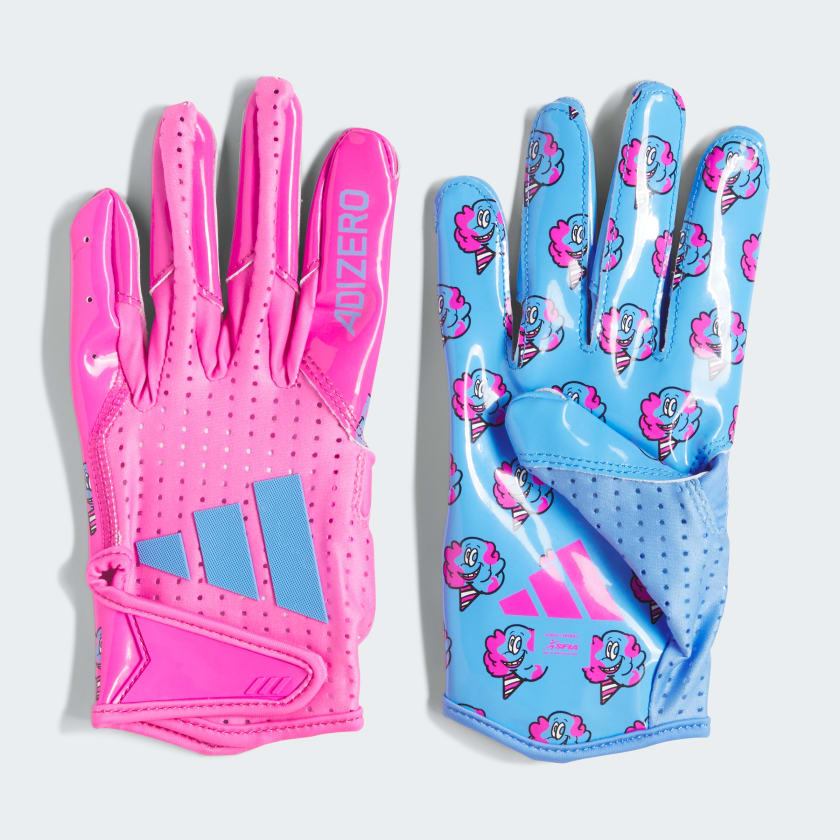 adidas AF1871 Adizero 14 Snack Attack Cotton Candy Gloves Multi Free Shipping with adiClub adidas US