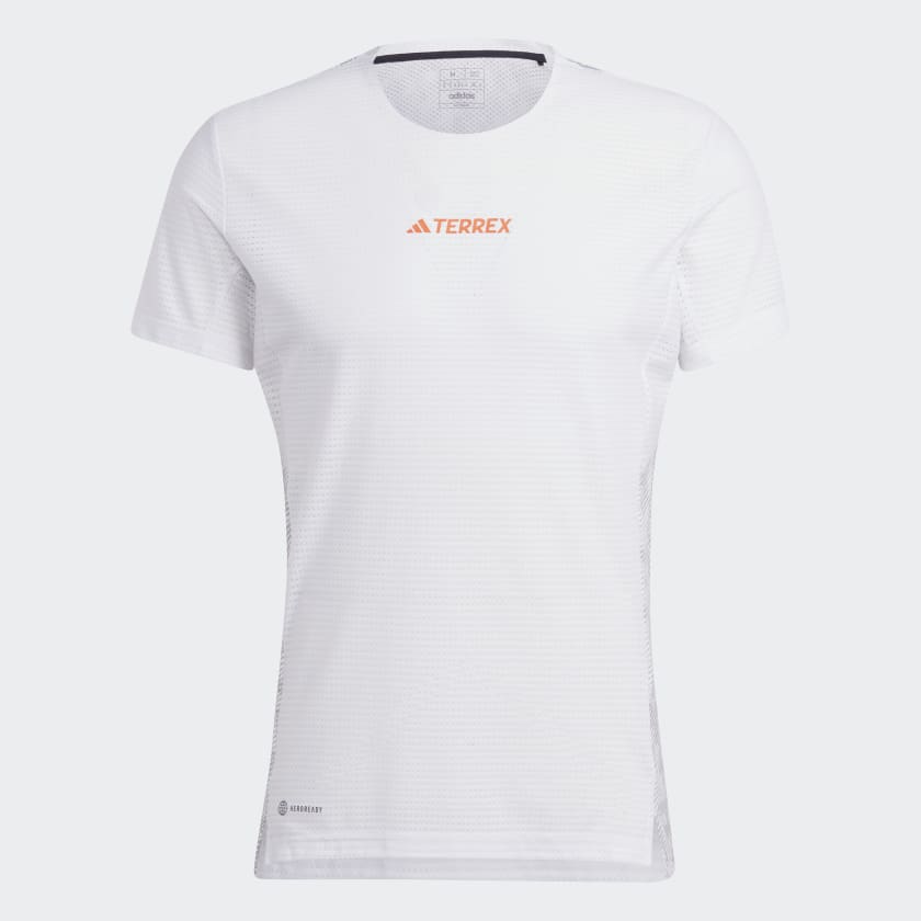 adidas TERREX Agravic Pro Trail Running Tee White Free Shipping with adiClub adidas US