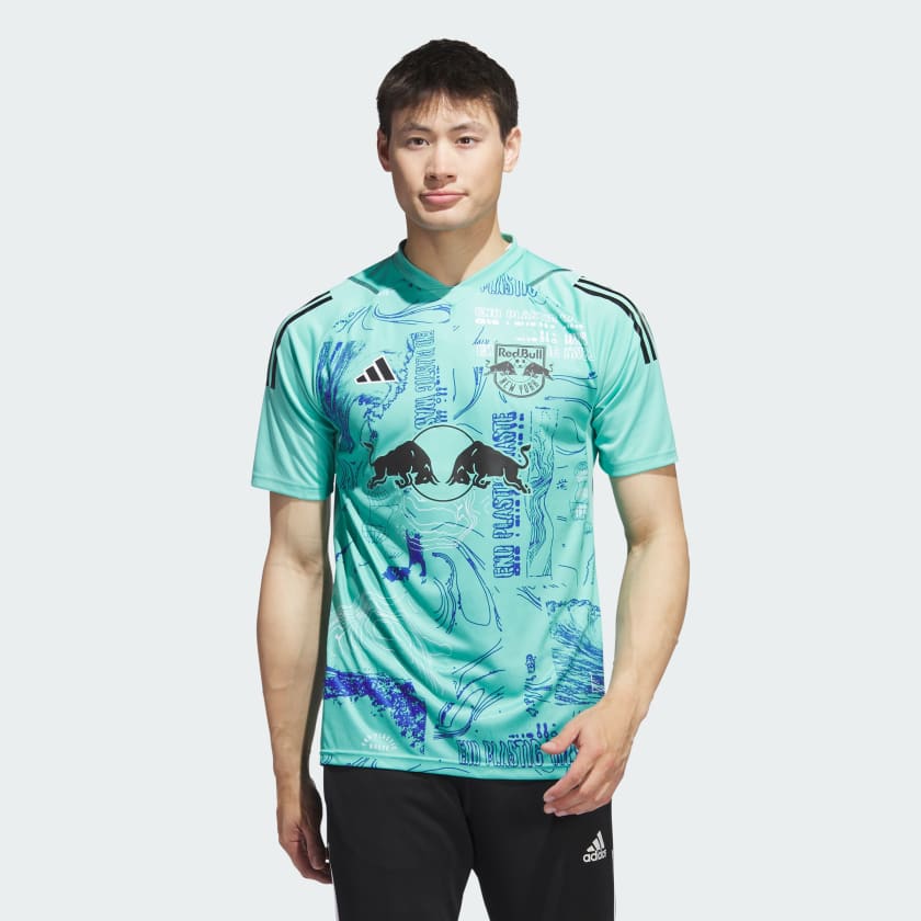 adidas New Red Bulls One Planet Jersey - Green | Men's Soccer | adidas US