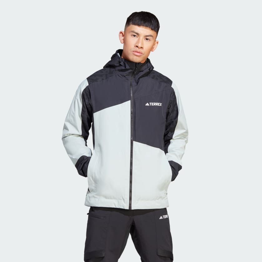adidas TERREX Xperior Hybrid RAIN.RDY Jack Grijs adidas Offici le Shop