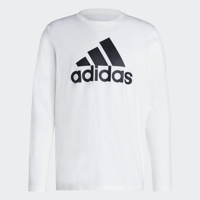 White Essentials Long Sleeve Tee adidas Canada