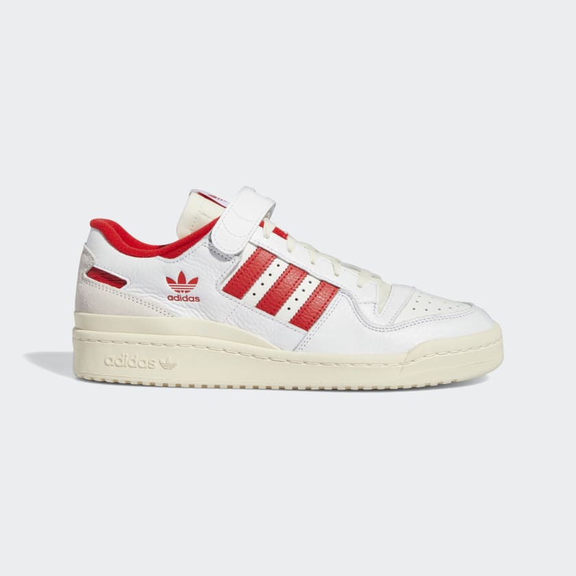 Adidas Forum 84 Low Cloud White Vivid Red Mens Shoes Size 8-12 New ...