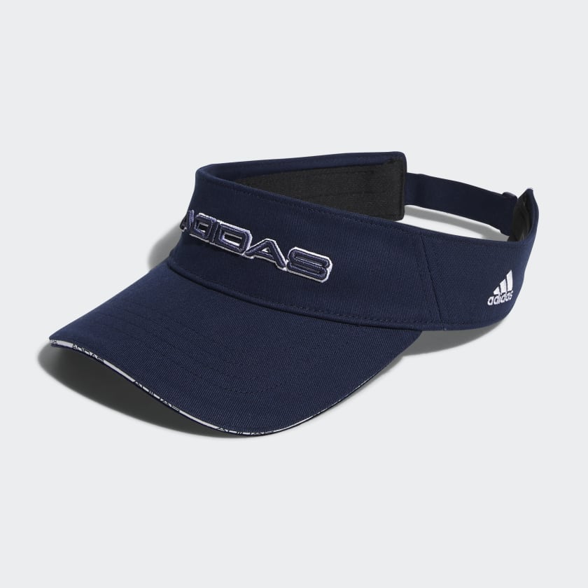 Blue adidas visor hot sale