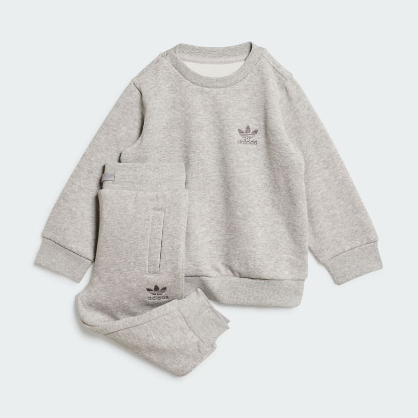 adidas Sweater Set Kids grijs adidas Belgium