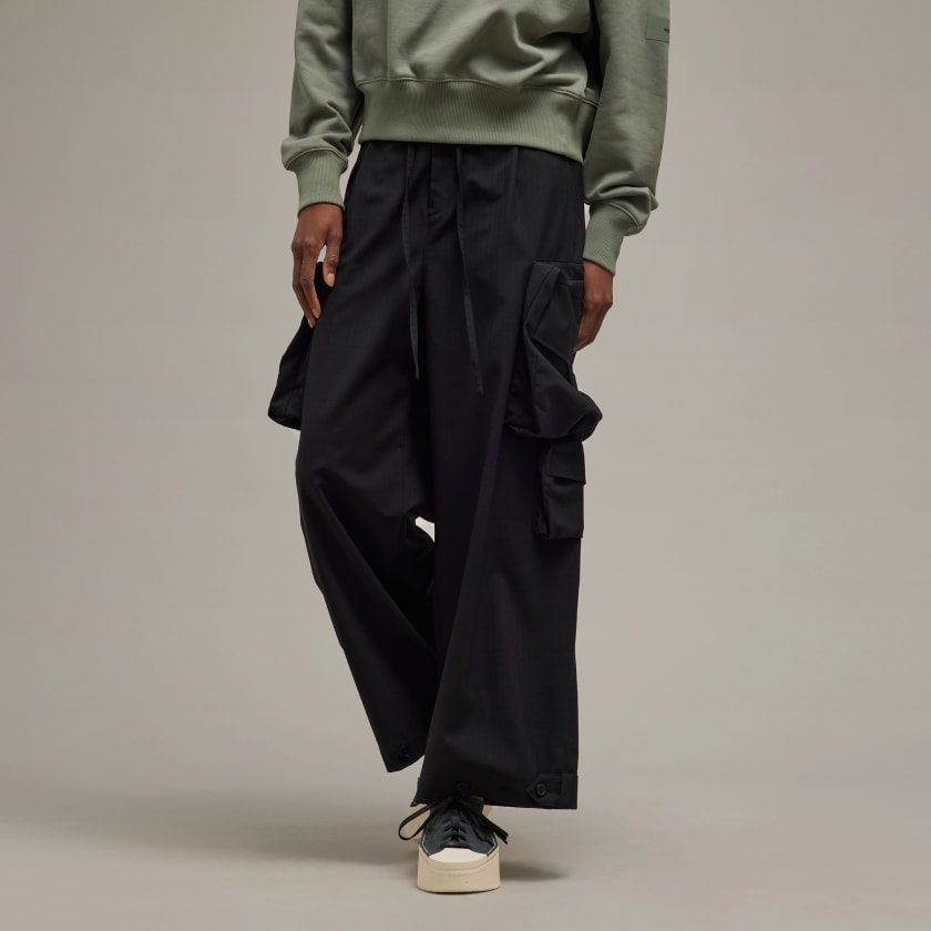 Pants and jeans Y-3 Nylon Cargo Pants Black