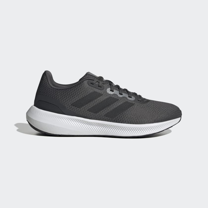 adidas Men's Running RunFalcon Wide 3 Running Shoes - Grey adidas US