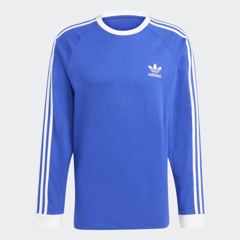 Adidas three stripe shirt long sleeve 2025