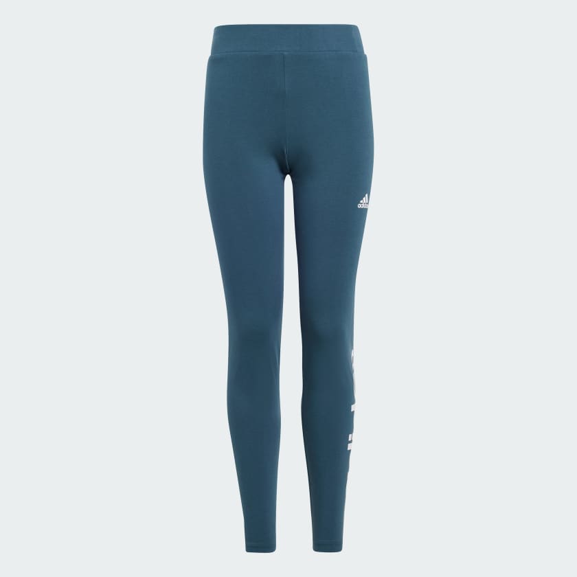 adidas Essentials Linear Logo Cotton Leggings Turkis adidas Deutschland