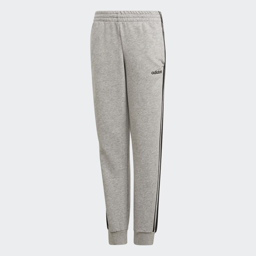 Adidas 3 stripes pants grey store