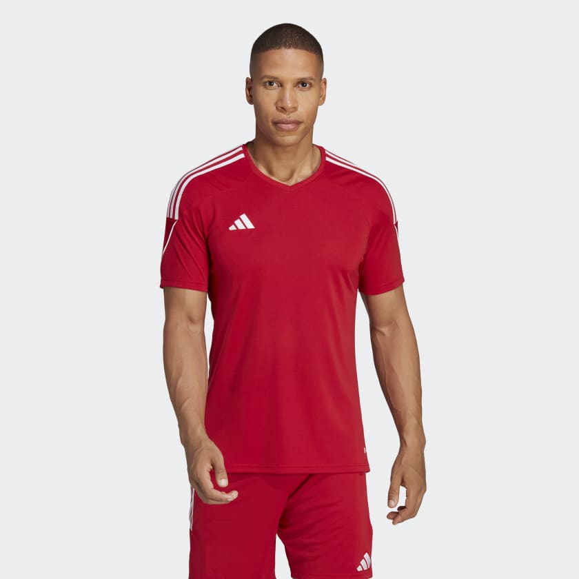 adidas Tiro 23 League Jersey - Red | Men's Soccer | adidas US